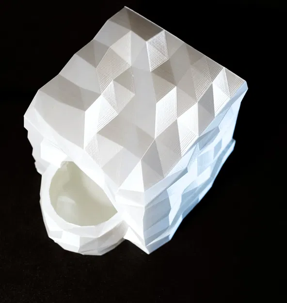 Nơi trú ẩn ẩm cho bò sát LowPoly góc terrarium - Image 3