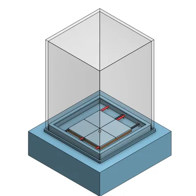Buồng mây làm mát bằng Peltier với tản nhiệt đồng