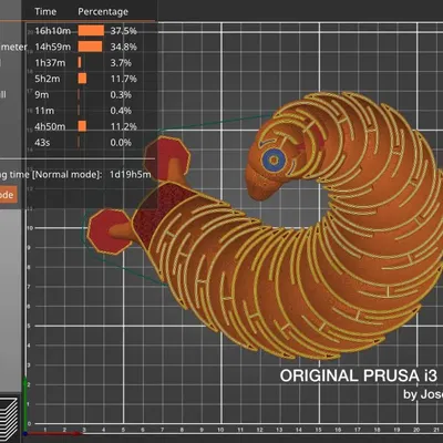 Ốc sên thân thiện cuộn tròn nghệ thuật khổng lồ