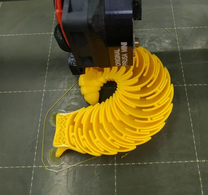 Ốc sên thân thiện cuộn tròn nghệ thuật khổng lồ - Image 3