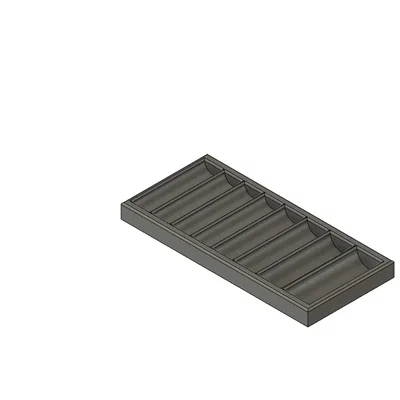 Khay đựng socket 1/4 inch cho socket sâu mét 5mm - 12mm