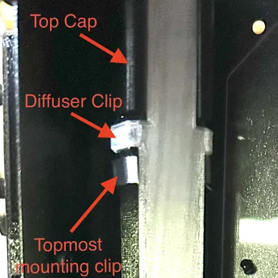 Bar đèn LED cho vỏ máy in 3D Prusa