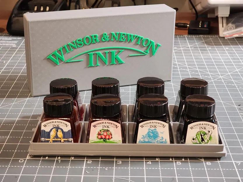 Khay mực Winsor & Newton với nắp đậy - Image 1