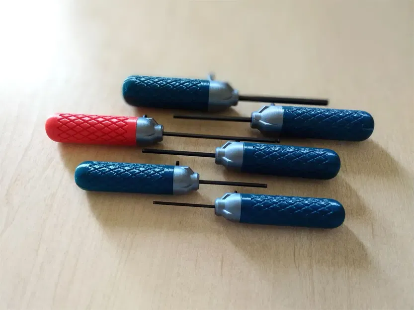 Cán cờ lê Allen cho các kích thước M1.5, M2, M2.5, M3, M4 và M5 - Image 2