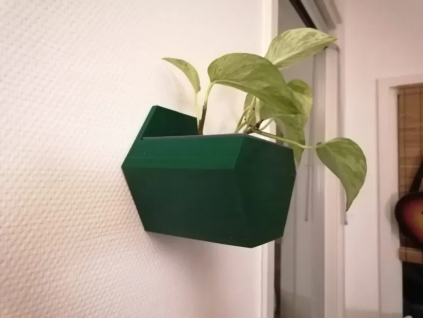 Chậu cây treo tường hình lục giác đơn giản - Image 3