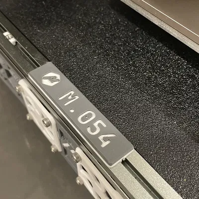 Mô hình biển số cho máy in 3D Voron V0 và Micron