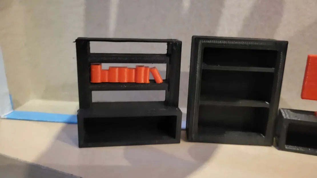 Nội thất phòng khách cho ngôi nhà búp bê - Image 6