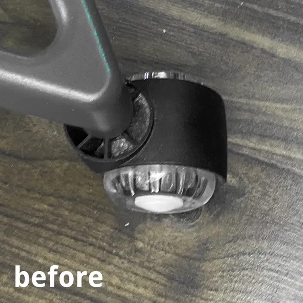 Nắp che bánh xe thay thế IKEA STYRSPEL 38mm - Image 2