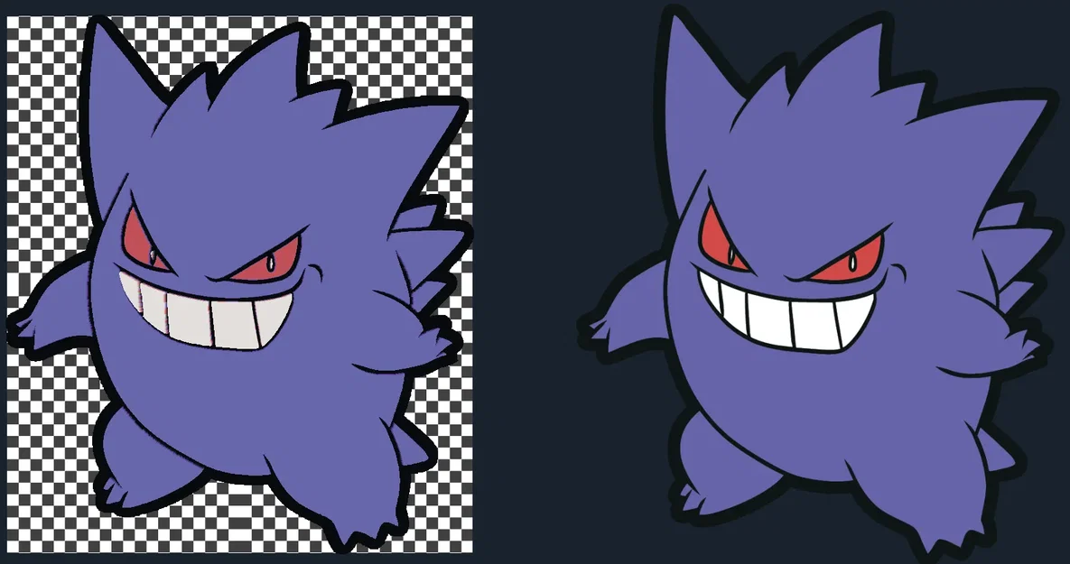 Gengar đa sắc màu trong nghệ thuật HueForge - Image 2