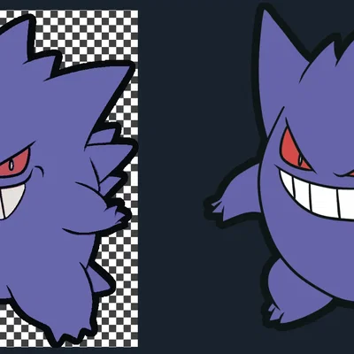 Gengar đa sắc màu trong nghệ thuật HueForge