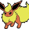 Mô hình Flareon đa sắc màu trong nghệ thuật HueForge - Thumbnail 1