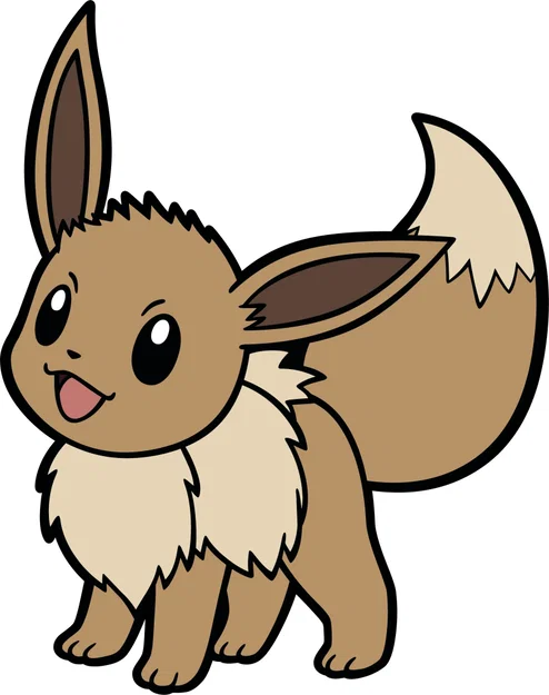 Eevee đa sắc màu trong nghệ thuật vẽ filament HueForge - Image 1