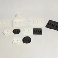 Giá đỡ minifigure LEGO nhiều hình dạng và giá treo tường - Thumbnail 2