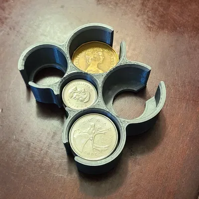 Khay tổ chức tiền xu cho tiền Canada