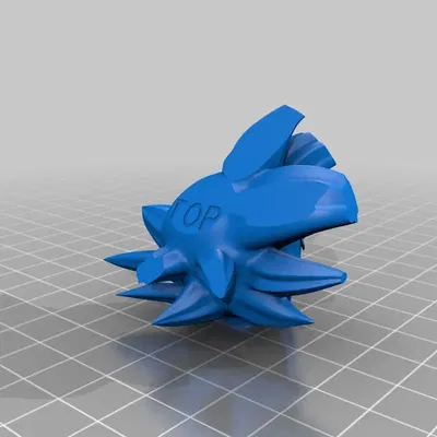 Đầu Goku cho thiết kế móc pop-up