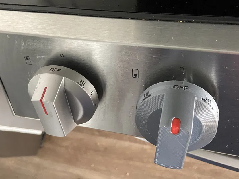 Núm vặn lò nướng Samsung có đánh dấu - Image 2