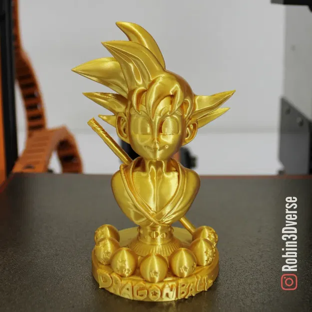 Hỗ trợ miễn phí mô hình Kid Goku dễ in FDM - Image 1