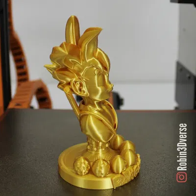 Hỗ trợ miễn phí mô hình Kid Goku dễ in FDM