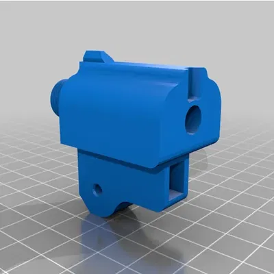 Thân súng Harlot có ren 1/2-28 bên phải