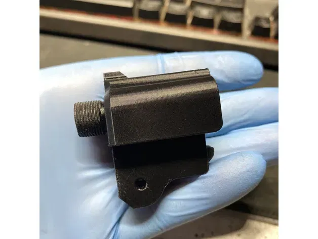 Thân súng Harlot có ren 1/2-28 bên phải - Image 2