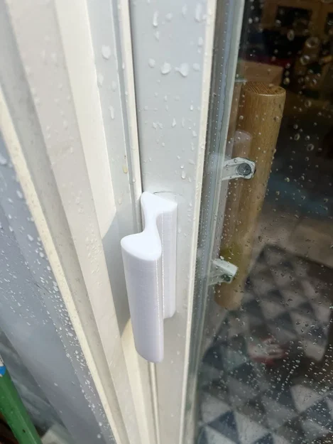 Tay cầm ngoài cho cửa trượt sân vườn với lỗ 100mm - Image 1