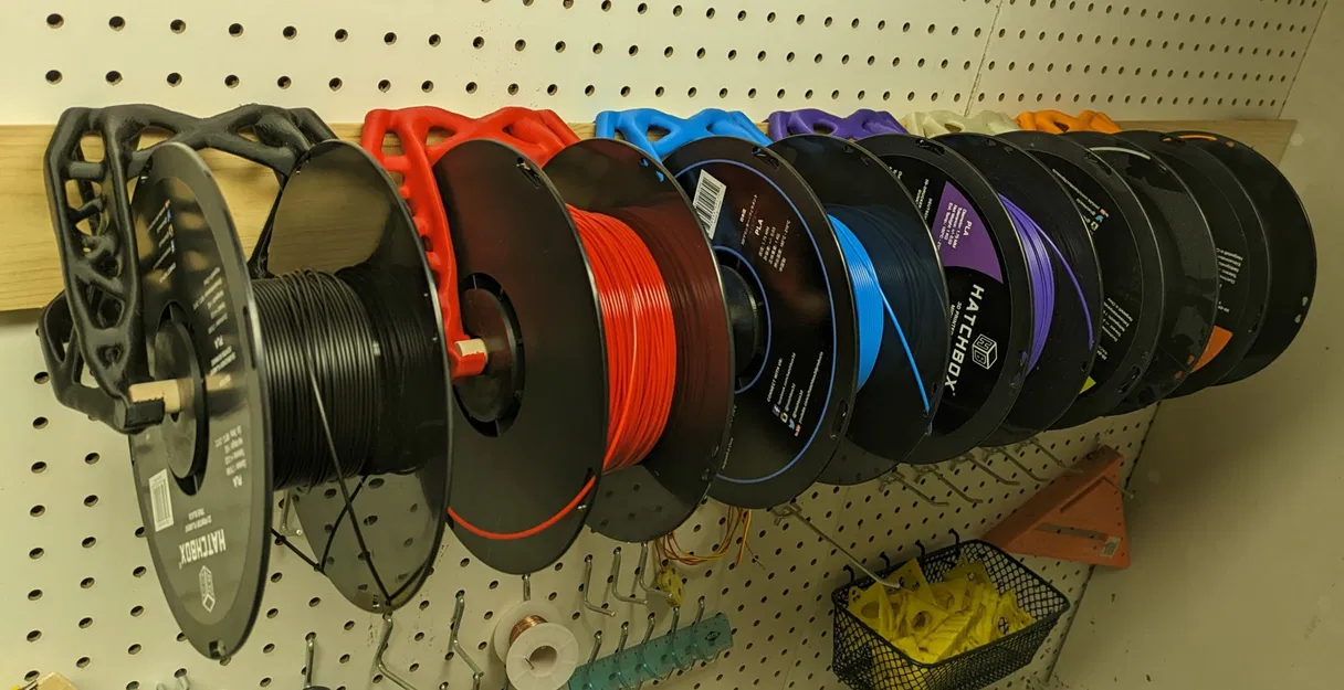 Giá treo cuộn filament 1 kg bằng cleat Pháp - Image 5