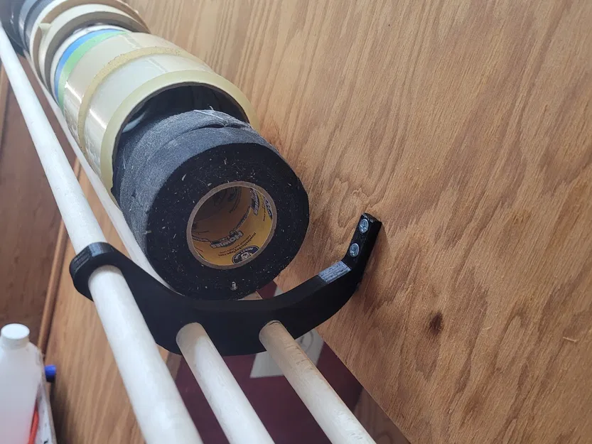 Giá đỡ cuộn băng keo bằng gỗ 1/2 inch - Image 1