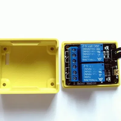 Vỏ hộp relay 2 kênh cho mô-đun relay