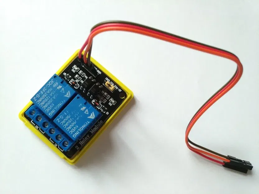 Vỏ hộp relay 2 kênh cho mô-đun relay - Image 5