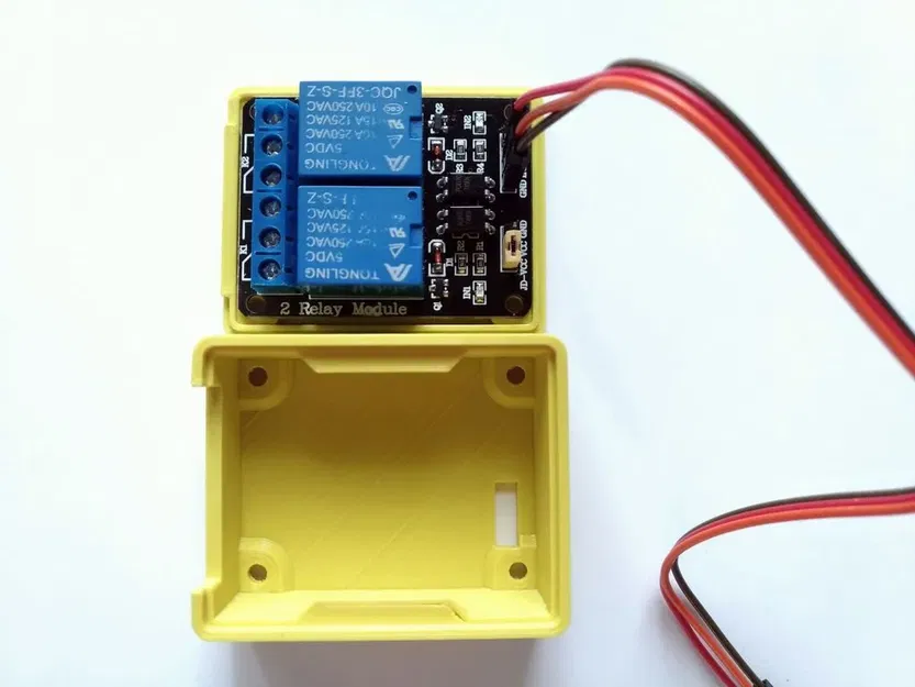Vỏ hộp relay 2 kênh cho mô-đun relay - Image 7