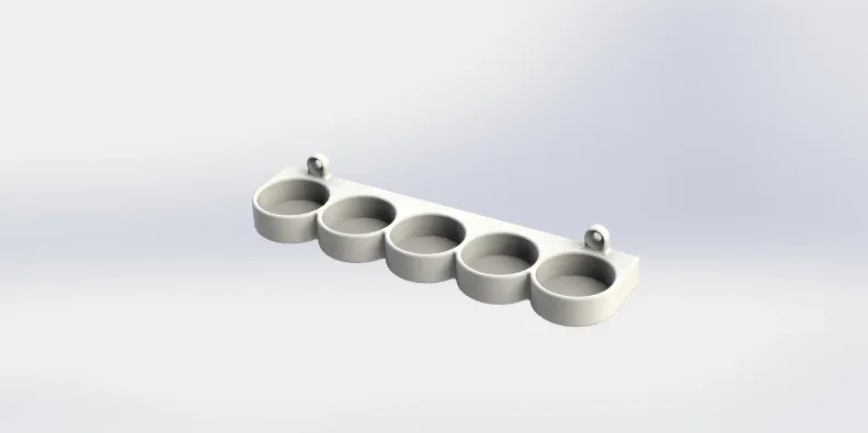 Giá đỡ sơn Tamiya 5X cho bình 10ml - Image 1