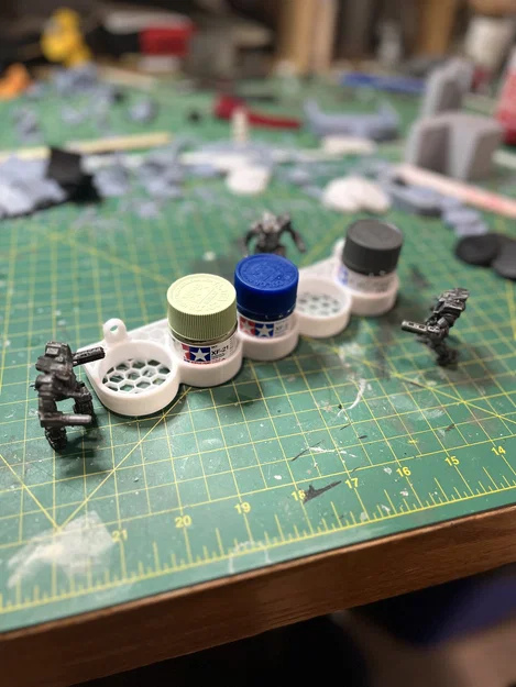 Giá đỡ sơn Tamiya 5X cho bình 10ml - Image 3