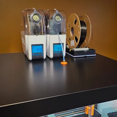 Hướng dẫn cuộn filament cho Enclosure Lack với ren 6mm