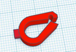 Kẹp giữ cuộn filament cho máy in 3D - Image 1