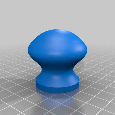 Núm cửa tủ với lỗ vít kiểu Art Deco