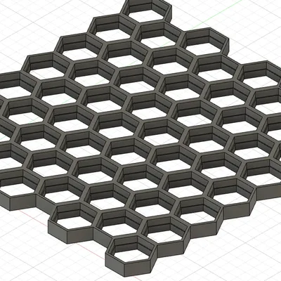 Bảng lưu trữ tổ ong cho nhà búp bê tỉ lệ 1:12