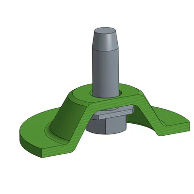 Bộ bắt bungee kiểu washer cho xe cắm trại pop-up