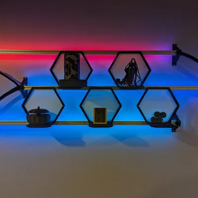 Giá đỡ gắn tường cho kênh nhôm LED Muzata U116