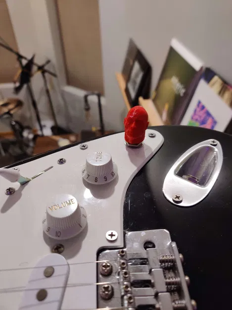 Núm chỉnh âm guitar hình đầu Dwayne "The Rock" Johnson - Image 1