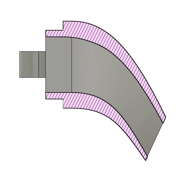Ống dẫn quạt SV06 Plus cho vòi phun E3D Volcano tiêu chuẩn - Image 3