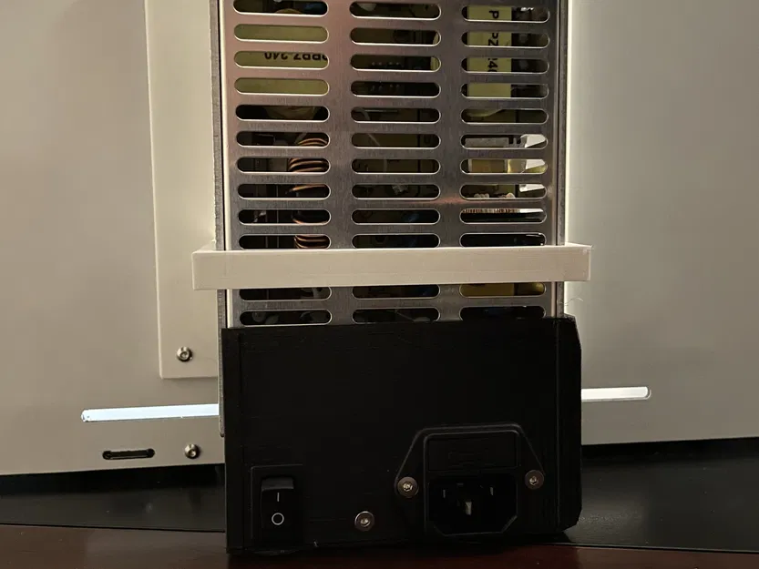 Nắp cho hộp PrintedSolid Prusa i3 MK3S+ với giá đỡ nguồn - Image 6