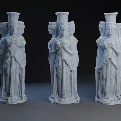 Tượng thần Hecate Triformis bảo vệ thế giới ngầm