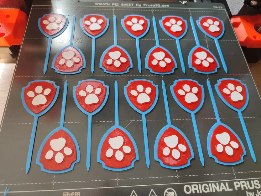 Pin gắn cupcake hình Paw Patrol - Image 3