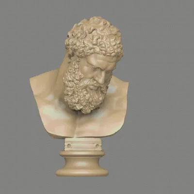 Tượng bán thân Hercules Farnese bằng đá cẩm thạch