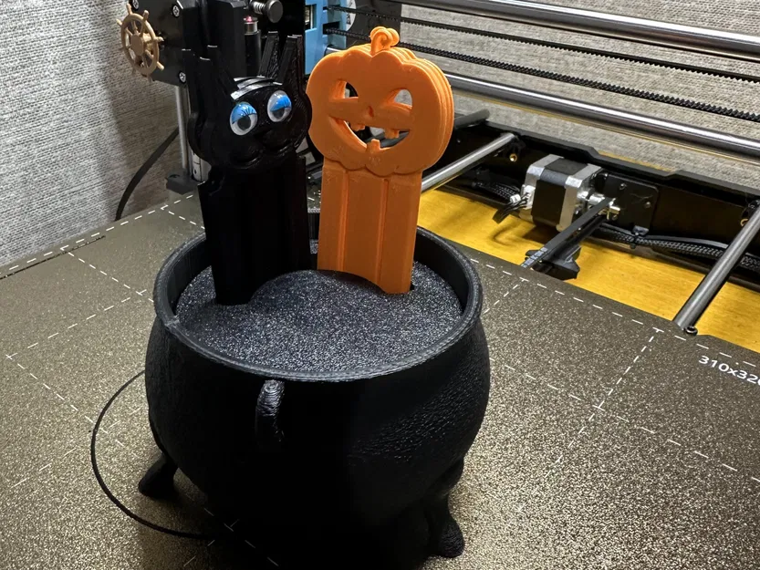 Đánh dấu sách Halloween hình bí ngô và mèo - Image 2