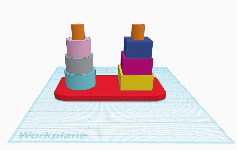 Tháp xếp chồng cho trẻ em từ 2 tuổi trở lên - Image 1