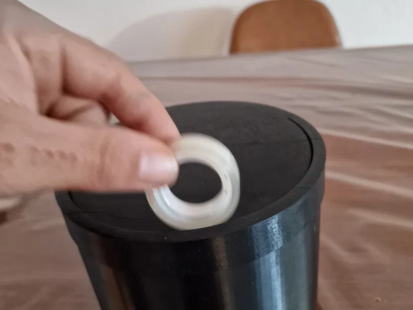 Thùng rác để bàn dễ in không cần hỗ trợ - Image 1