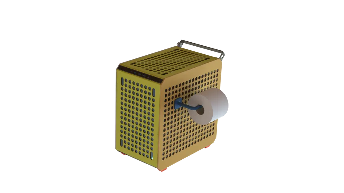 Giá đỡ giấy vệ sinh treo tường tiện lợi - Image 1