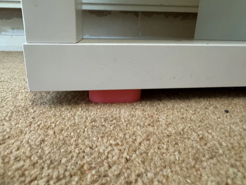 Chân đồ nội thất Ikea đơn giản với ốc vít gỗ 5mm - Image 1