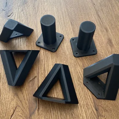 Chân nội thất thanh lịch và chắc chắn cho phòng khách